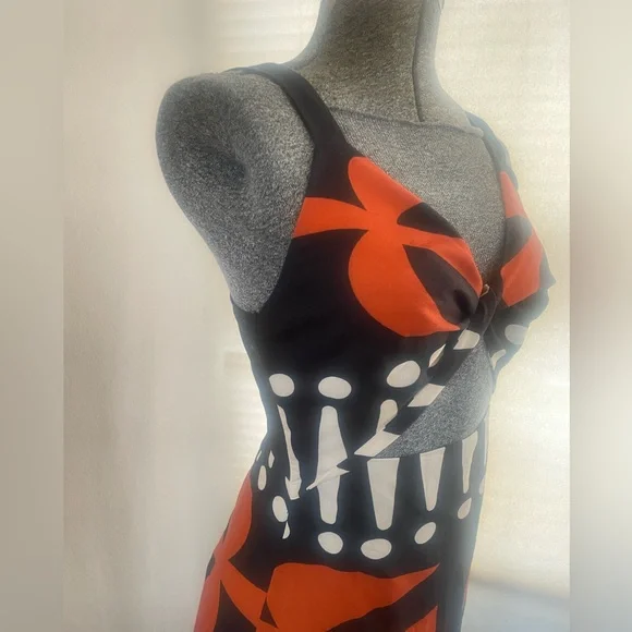 Commense cutout abstract floral maxi NWT - Picture 4 of 11